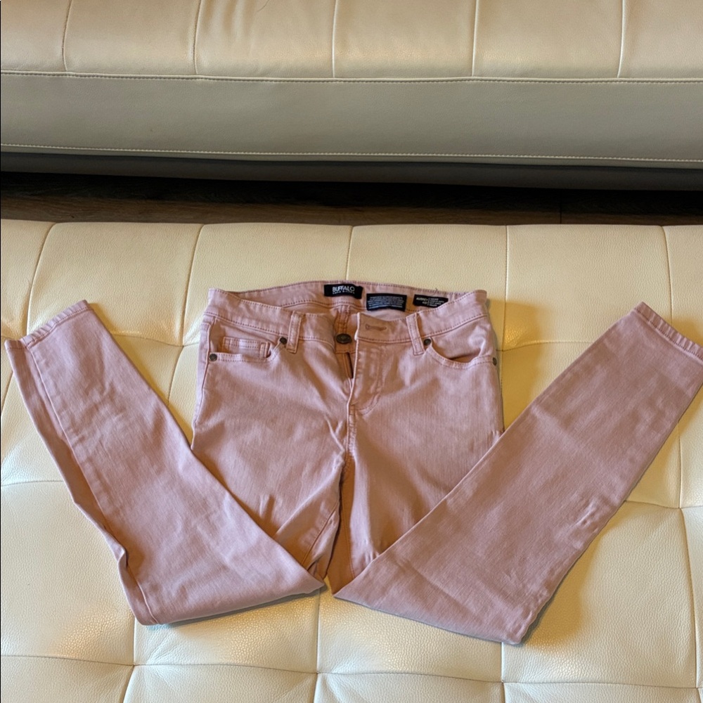 Buffalo David Bitton Women's Light Pink Skinny Jeans